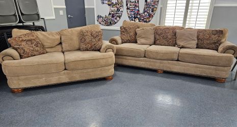 Beige/tan  couches