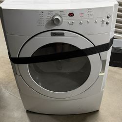 Maytag Front Load Gas Dryer White Tested Working