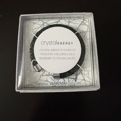 Swarovski Energy Bracelet.  Black