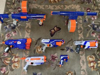 Nerf elite guns