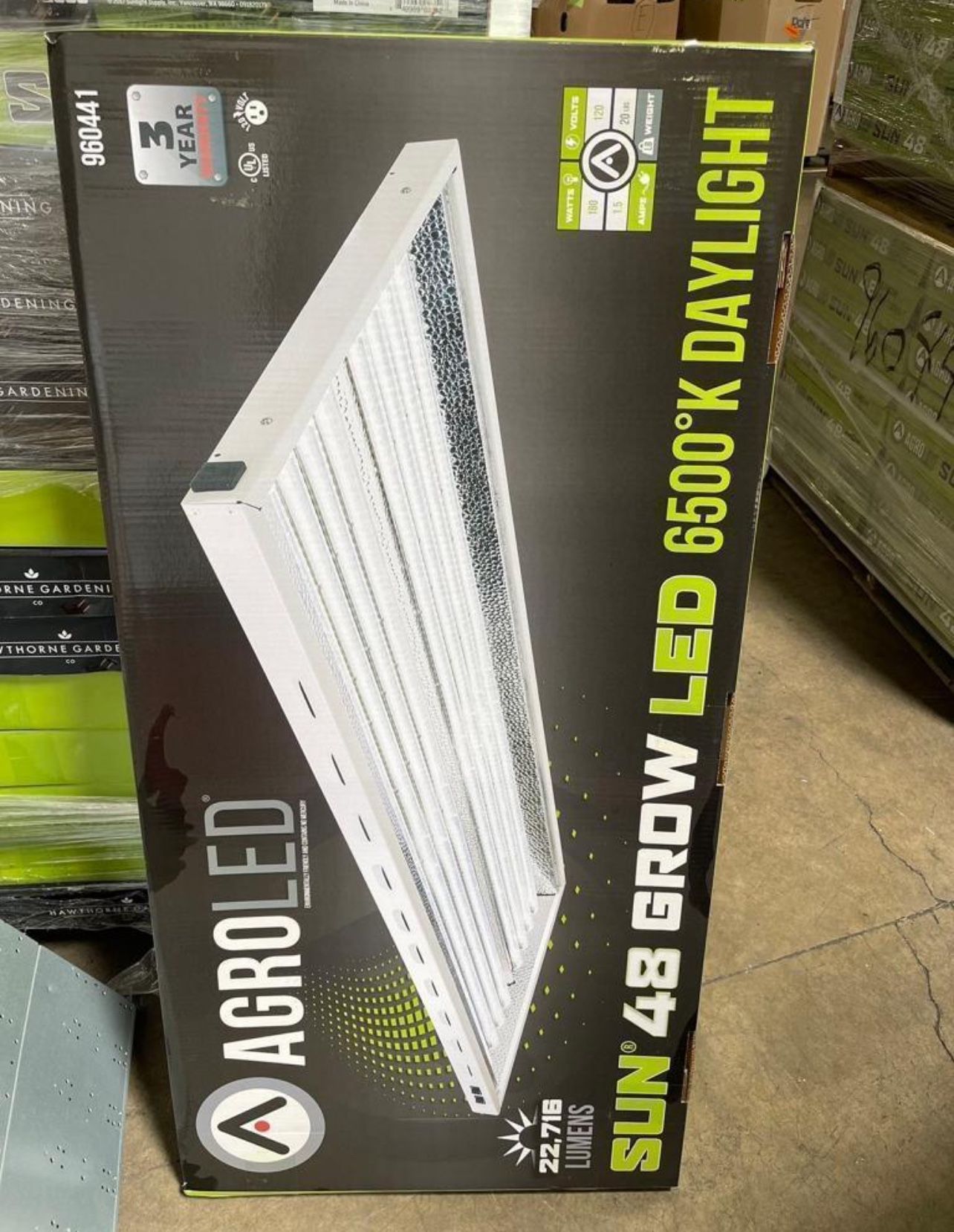 AgroLED Sun 48 LED 6500K Grow Light