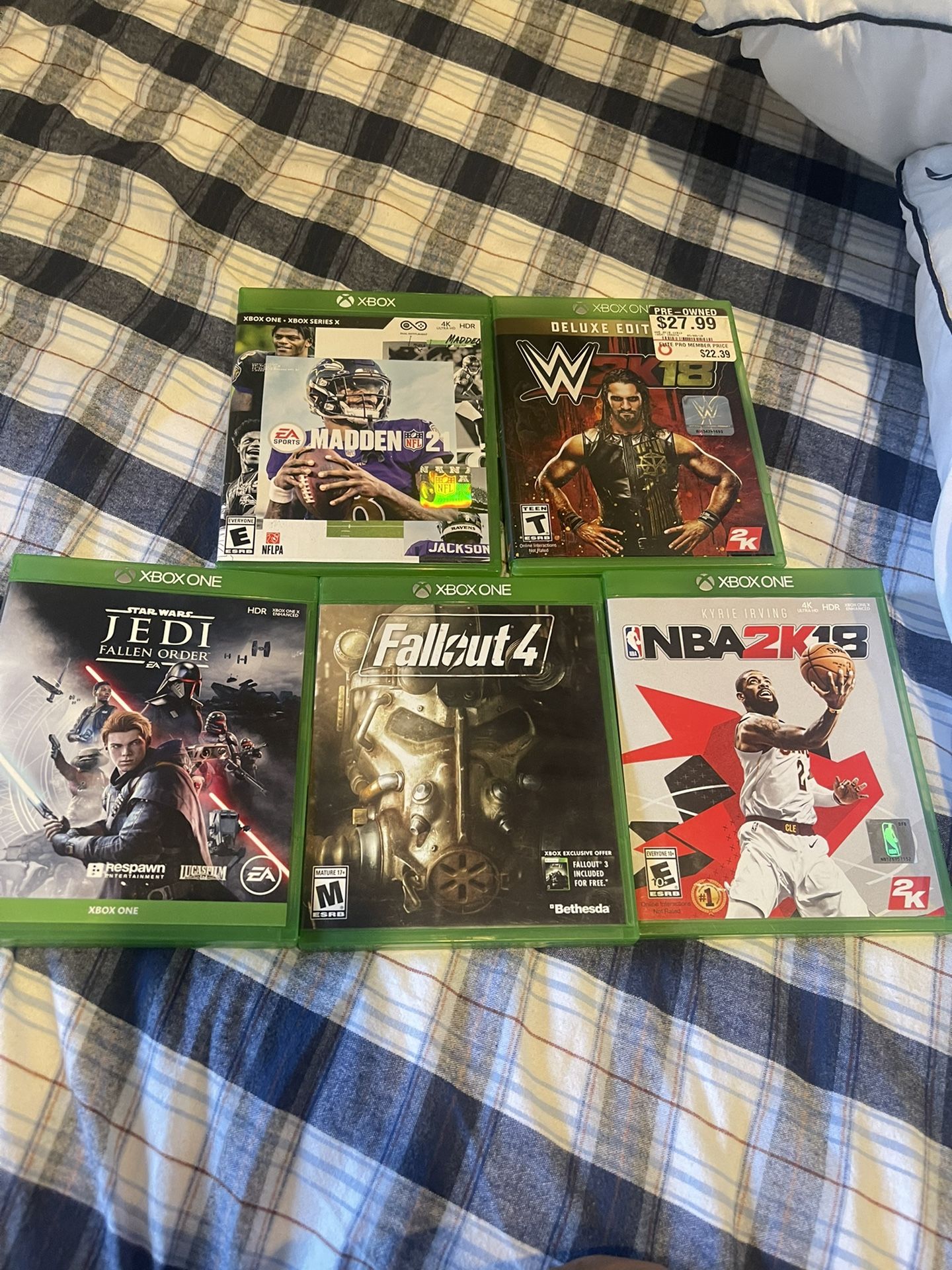 Xbox One Games Lot