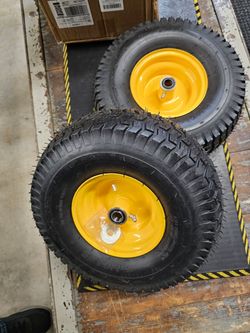 Set Of New Tractor Tires 15 x 6.00 - 6