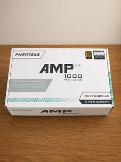 2 Brand new Phanteks AMP V2 1000W White Edition power supply.