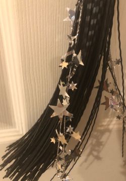Black Broom for Costume
