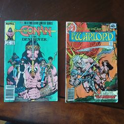 Collectors Comics / Conan & The Warlord