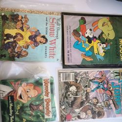 Vintage Comics And Books