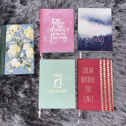 Brand New Notebooks Set Of 7  