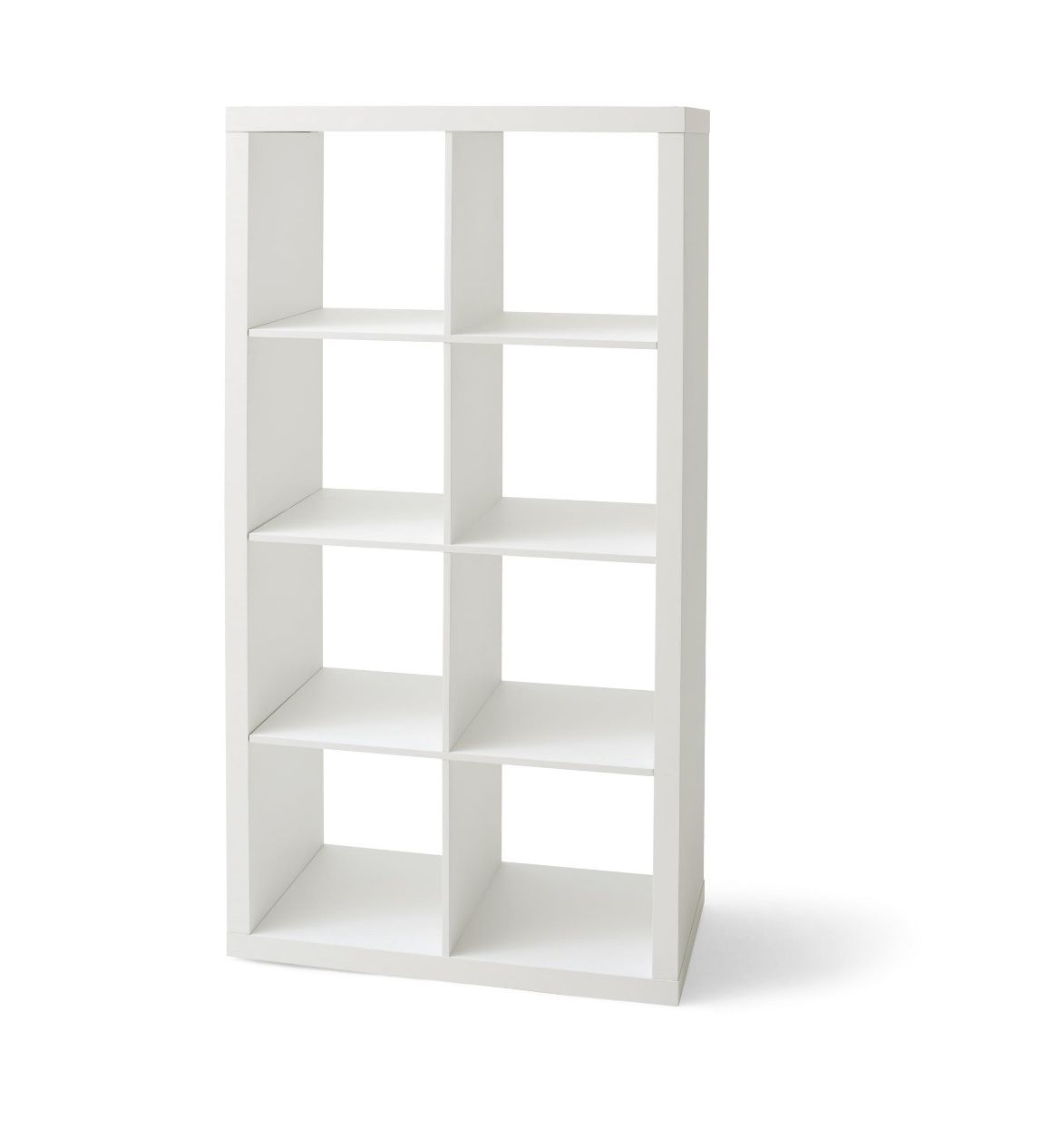 Better Homes & Gardens 8-Cube Storage Organizer, White Texture