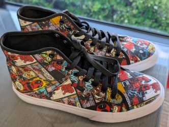 DC Shoes x Marvel Deadpool Manual High US Size 10 Men