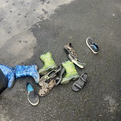 Boys boots and sandals