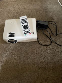 Ematic Mini Projector with Remote and Power Adapter