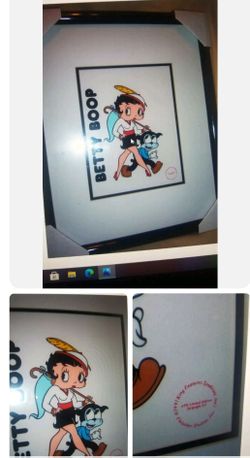 Betty Boop Serigraph Cel 
