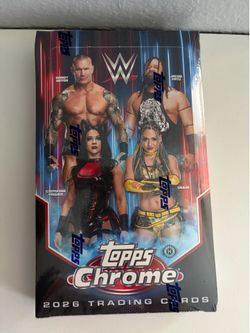 2026 Topps Chrome WWE Hobby Box
