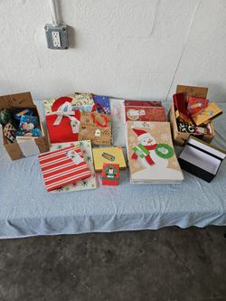 Christmas boxes/bags