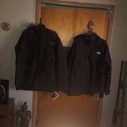 North face Arctic Parka And Four barrel Tri Winter Jackets