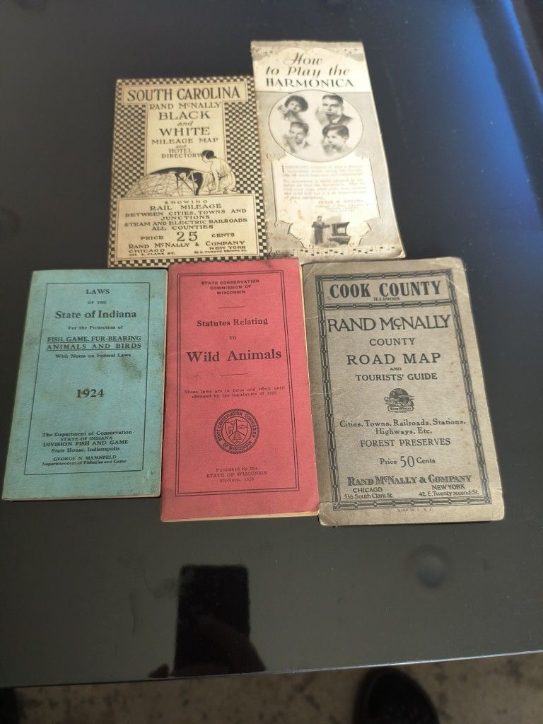 Vintage 100 Years Old Collectors Booklets