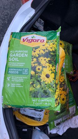Vigoro garden soil