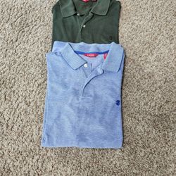 2 Large Men's  Izod Shirts