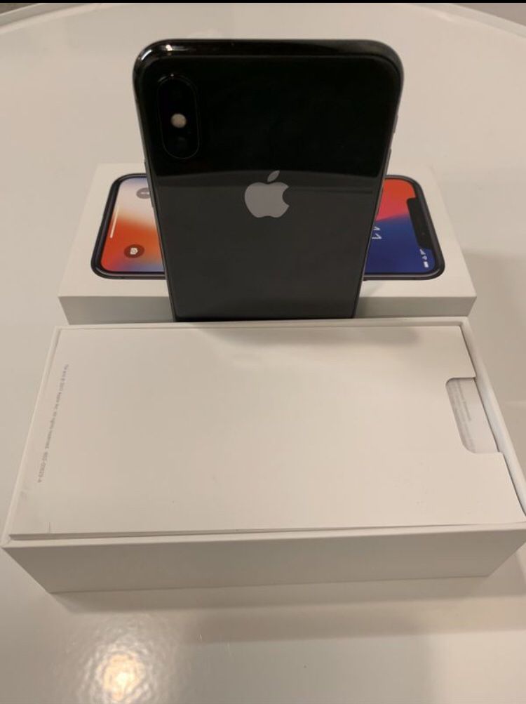 Factory unlocked iPhone X 64gb