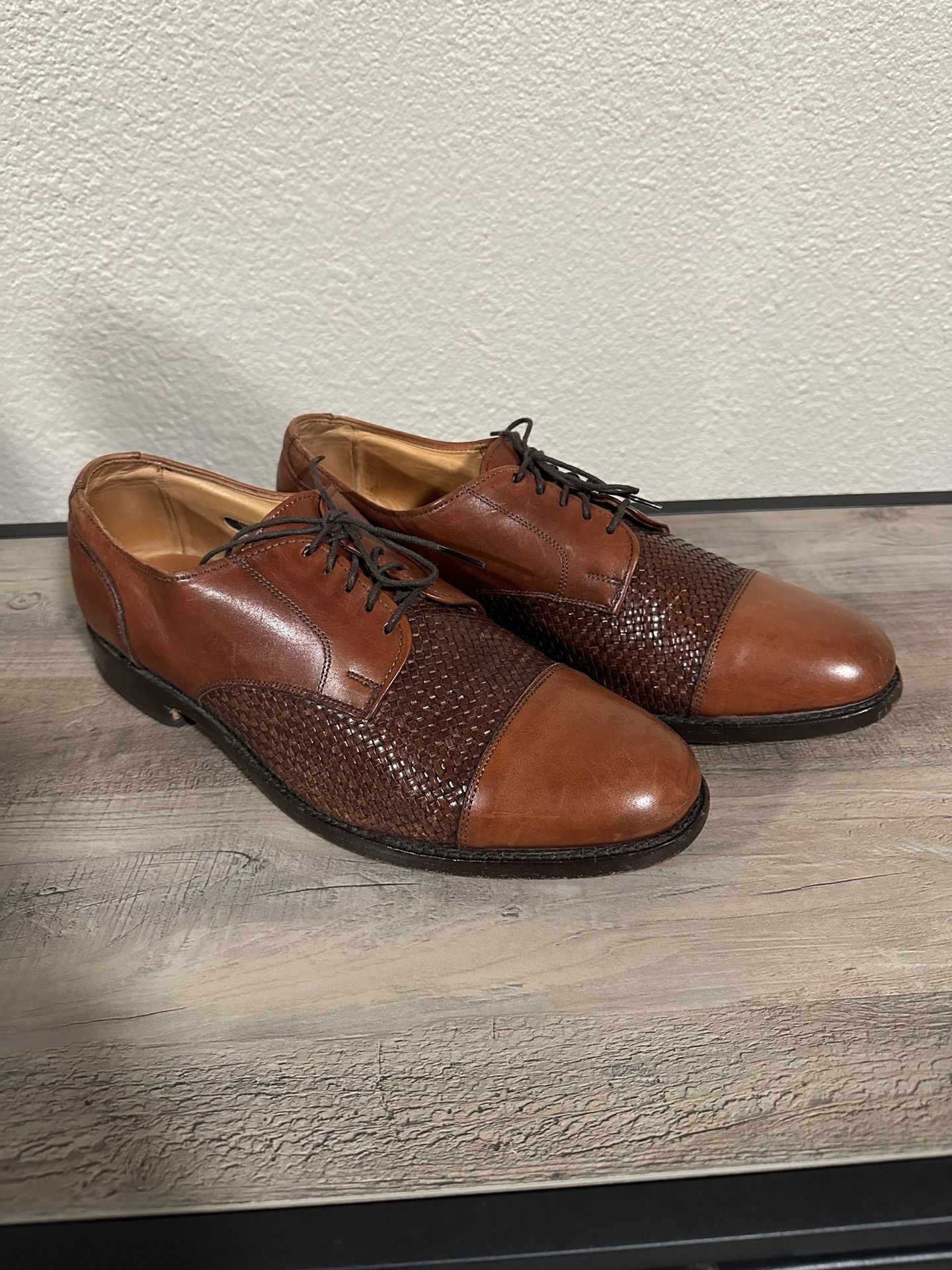 Allen Edmonds LAUDERDALE Leather Mens Shoes 10 C