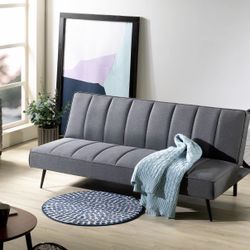 Sleeper Sofa, Dark Grey Convertible Sofa Bed
