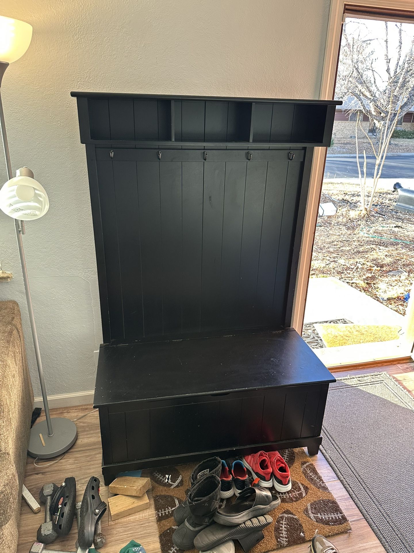 Coat Rack- Shoe Storage