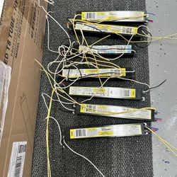 T8 Bulbs And Ballasts Used 