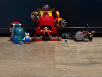 LEGO Sonic The Hedgehog Sonic vs. Dr. Eggman’s Death Egg Robot Building Toy