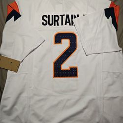 New Denver Broncos Uniform Jersey Surtain II