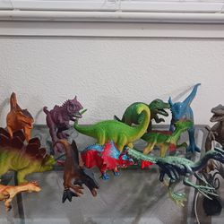 Lots of dinosaurs 