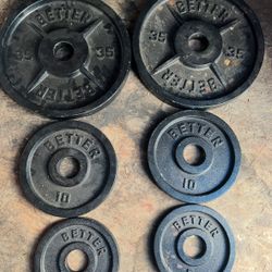 Barbell weights 
