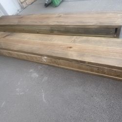 Walnut wood Set Floating shelves