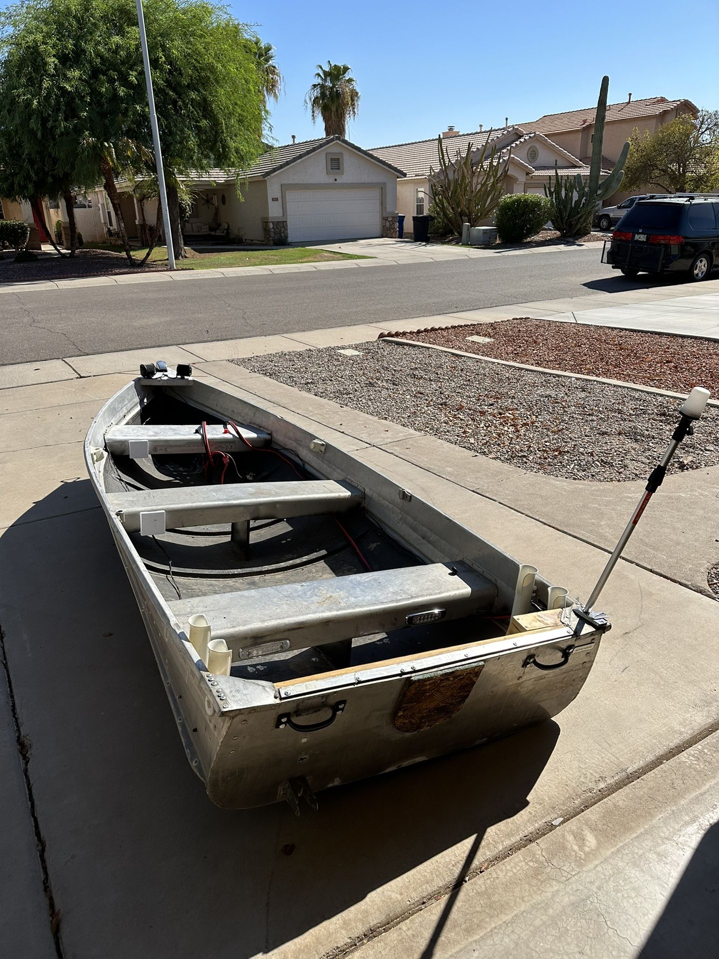 Restored Vintage Sears 3 Seat Jon Boat