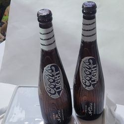 Coors Light Baseball Bat Bottles 