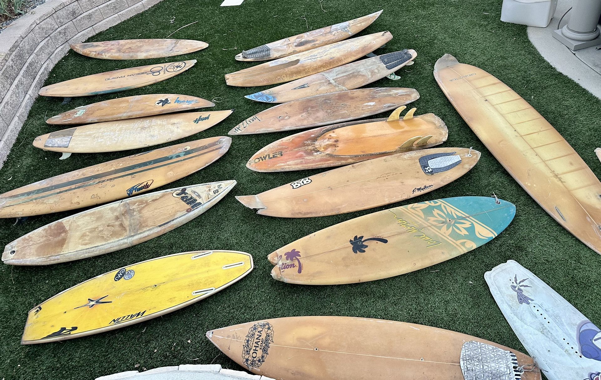 Surfboards For The Yard 