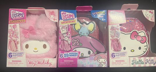 Hello Kitty Real Littles Backpacks New 