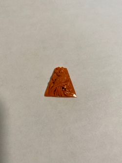Natural red coral
