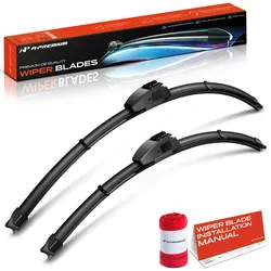 A-Premium 28" + 20" Wiper Blades for Toyota