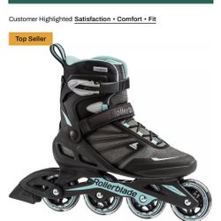  Rollerblade Womens Zetrablade Inline Skates Size 9