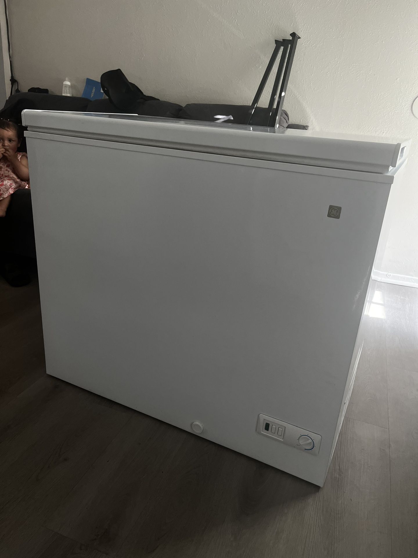 GE Freezer working great like new great conditions Delivery available.