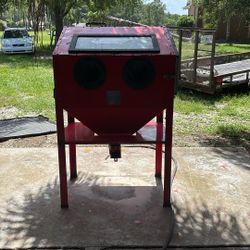 Complete parts, Sandblasting Box
