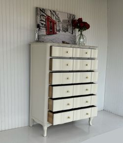 French Provincial Dresser - Highboy - Tallboy - Bedroom Set - Dresser Set - Nursery Furniture 