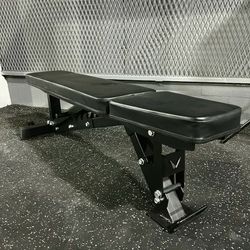 BRAND NEW Adjustable Weight Bench, Incline To Flat, Squat Rack, Bumper Plates, Barbell, Gym Mats Rubber Flooring 
