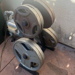 Workout Weighted Plates Equipment