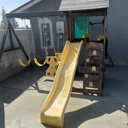 Swing Slide Playground Set 