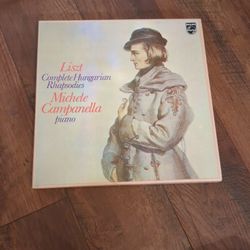 Record: Liszt Complete Hungarian Rhapsodies Michele Campanella Piano