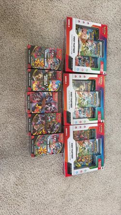 Pokémon booster bundles and partner series