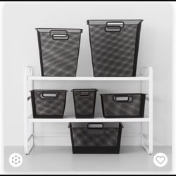 Storage Rack and Closet Organizer with  2 shelves, MADE BY DESIGN