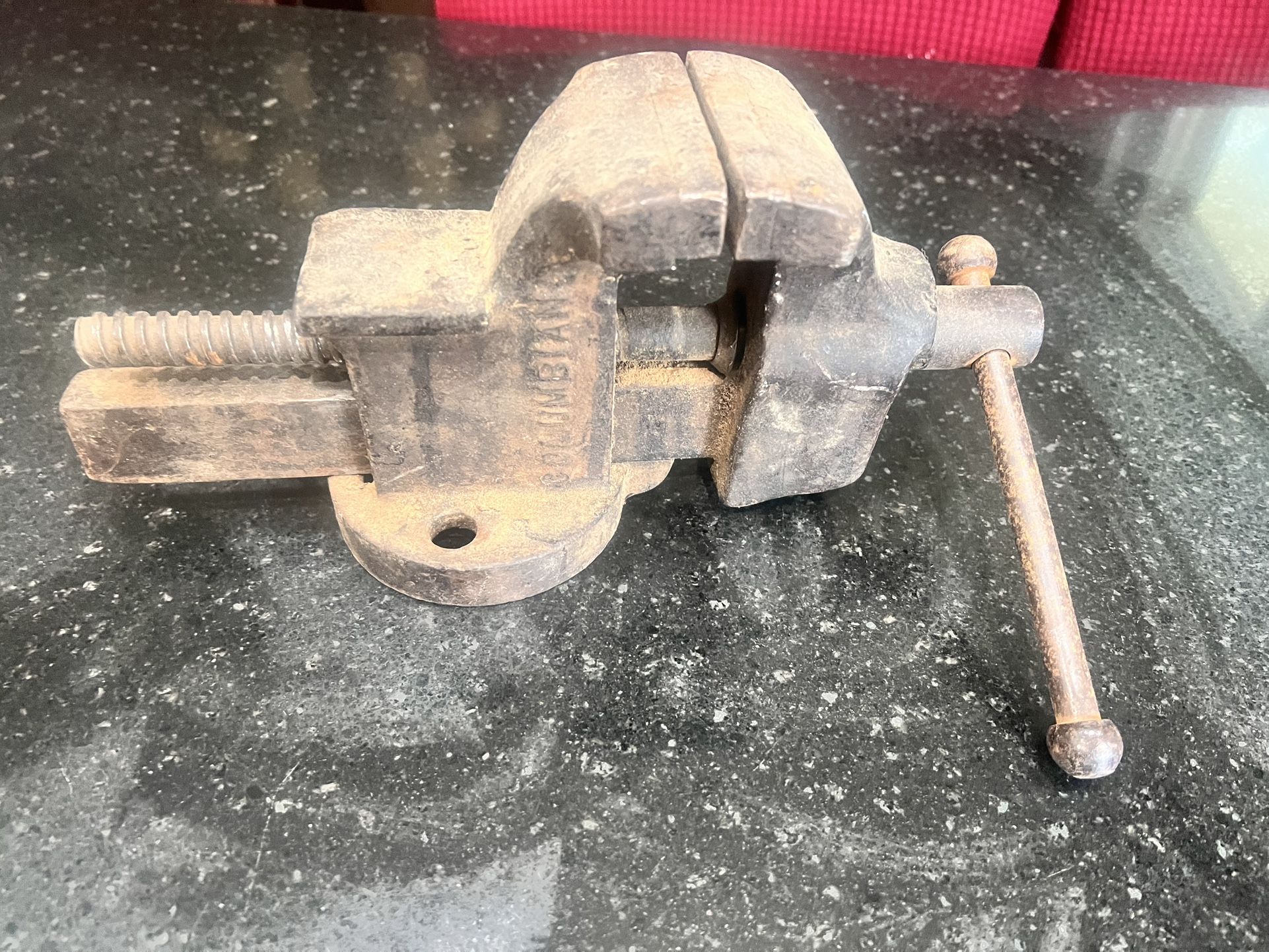 small 4 1/2 Inch vice
